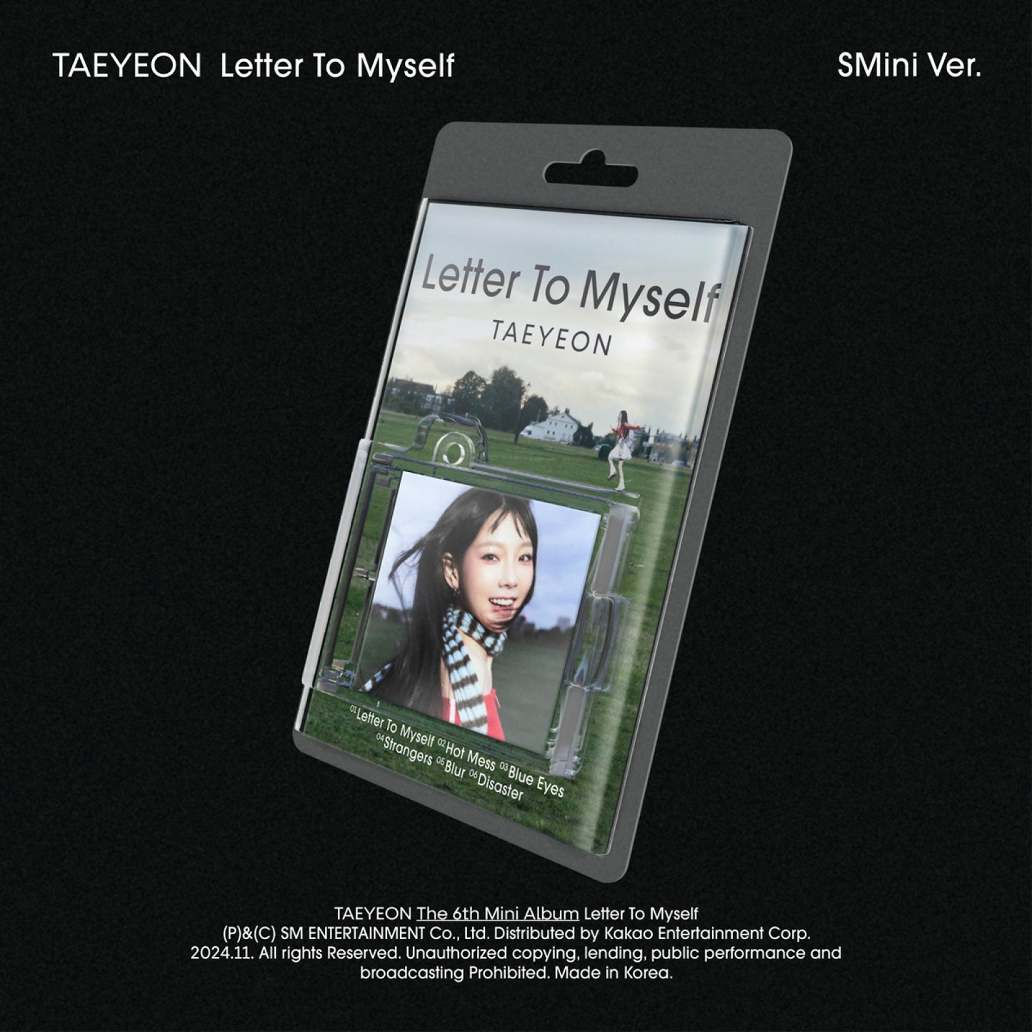 GIRLS' GENERATION TAEYEON 6th Mini Album : Letter To Myself (SMini ver)