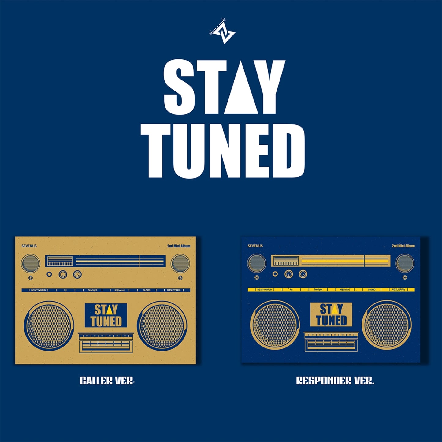 SEVENUS 2nd Mini Album : STAY TUNED