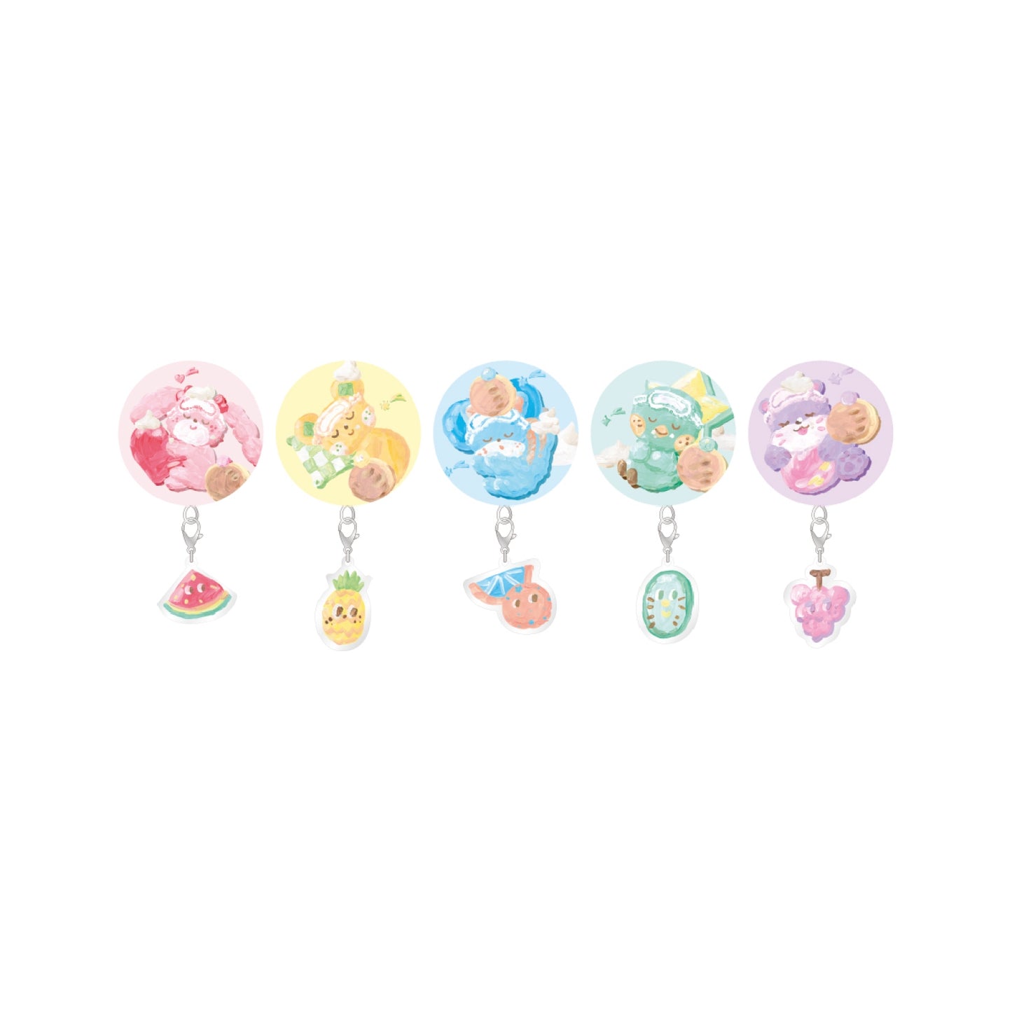 RED VELVET X Knotted [Sweet Dream Pop-Up Store] Can Badge & Acrylic Charm