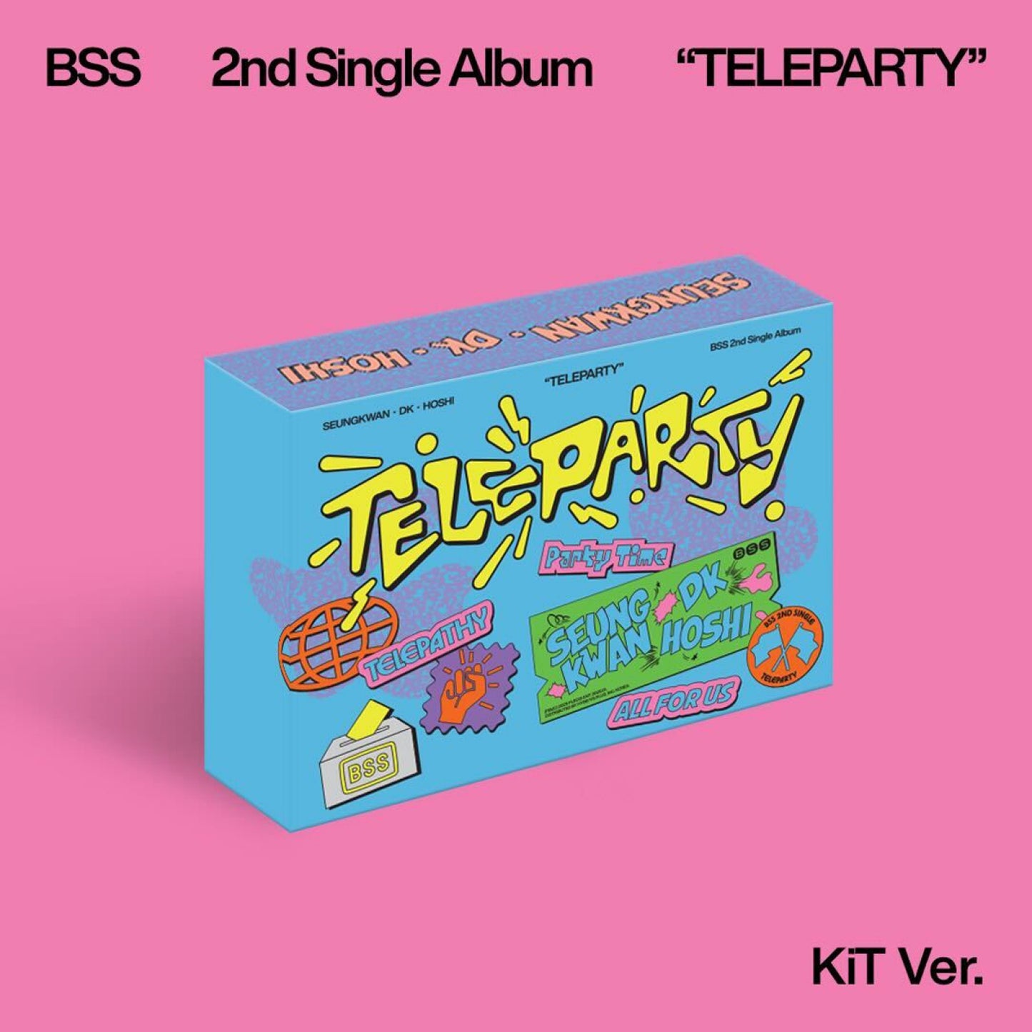 SEVENTEEN BSS 2nd Single Album : TELEPARTY (KiT ver)