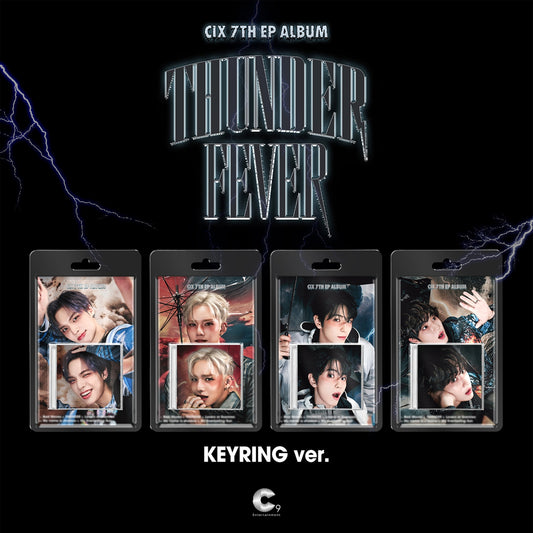 CIX 7th Mini Album : THUNDER FEVER (Keyring Album)