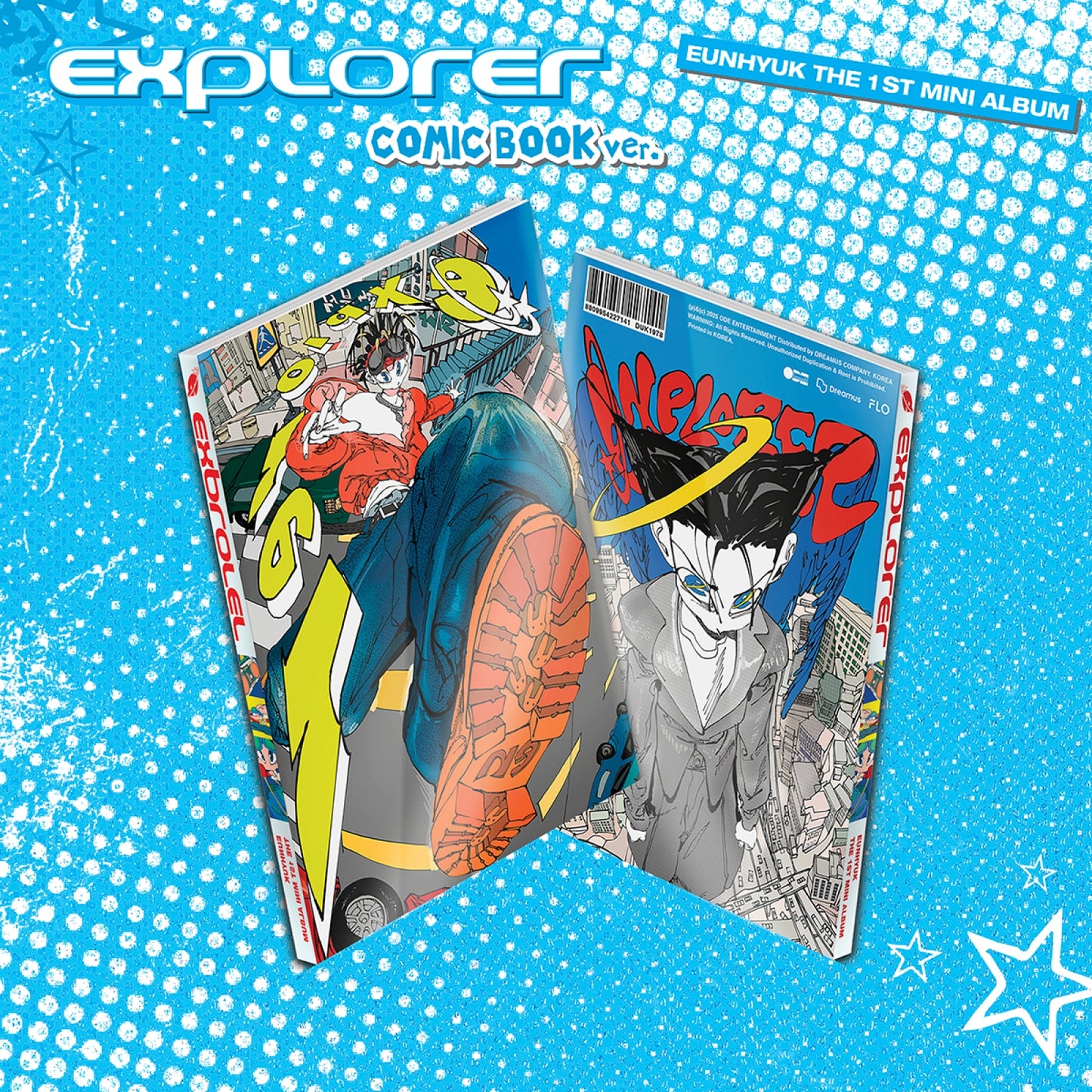 EUNHYUK 1st Mini Album : EXPLORER (Comic Book ver)