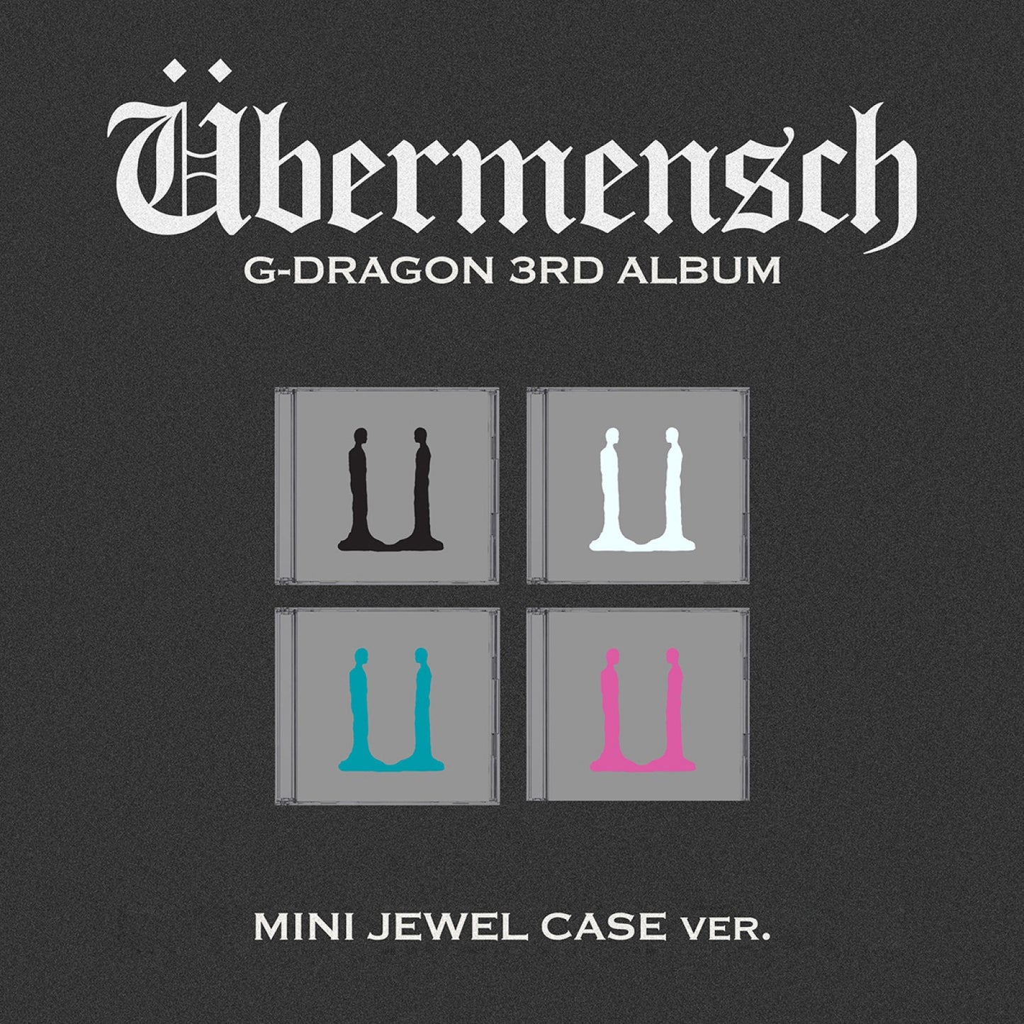 G-DRAGON 3rd Album : Übermensch (Mini Jewel ver)