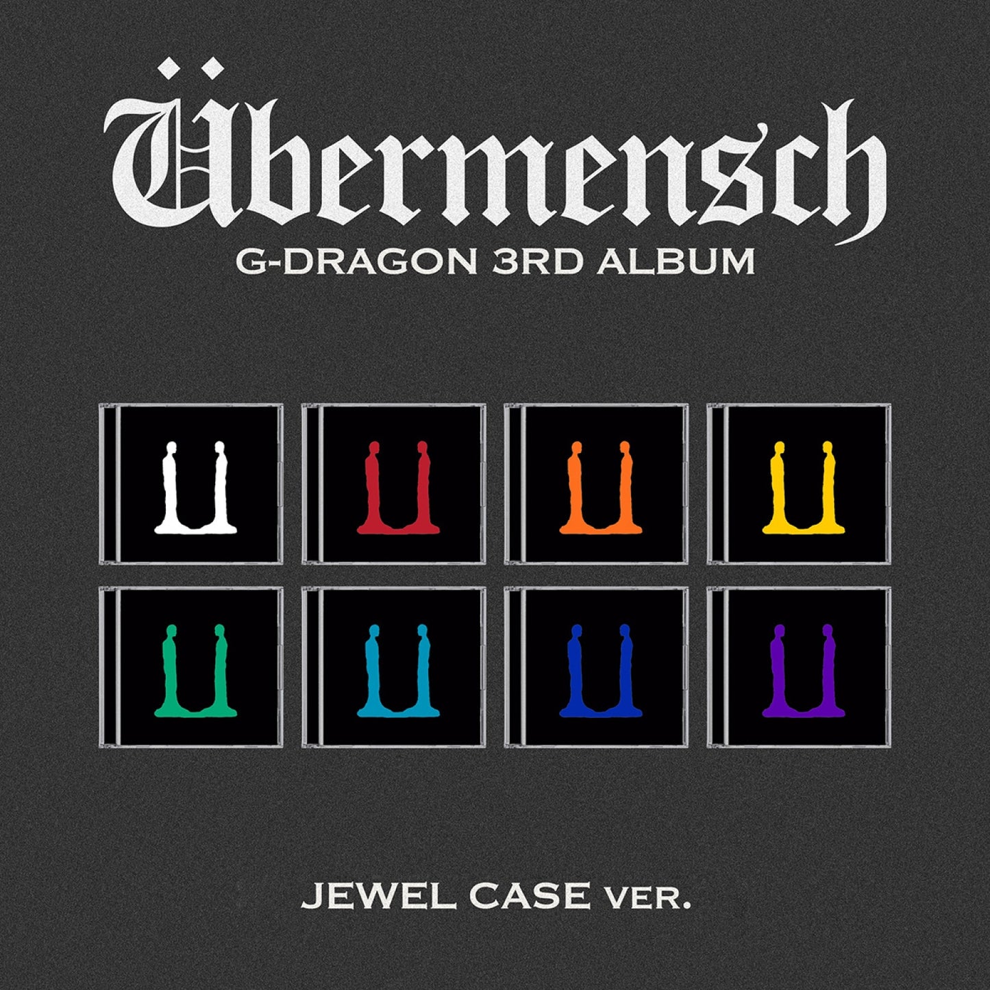 G-DRAGON 3rd Album : Übermensch (Jewel ver)