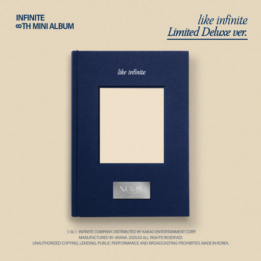 INFINITE 8th Mini Album : LIKE INFINITE (Limited Deluxe ver)