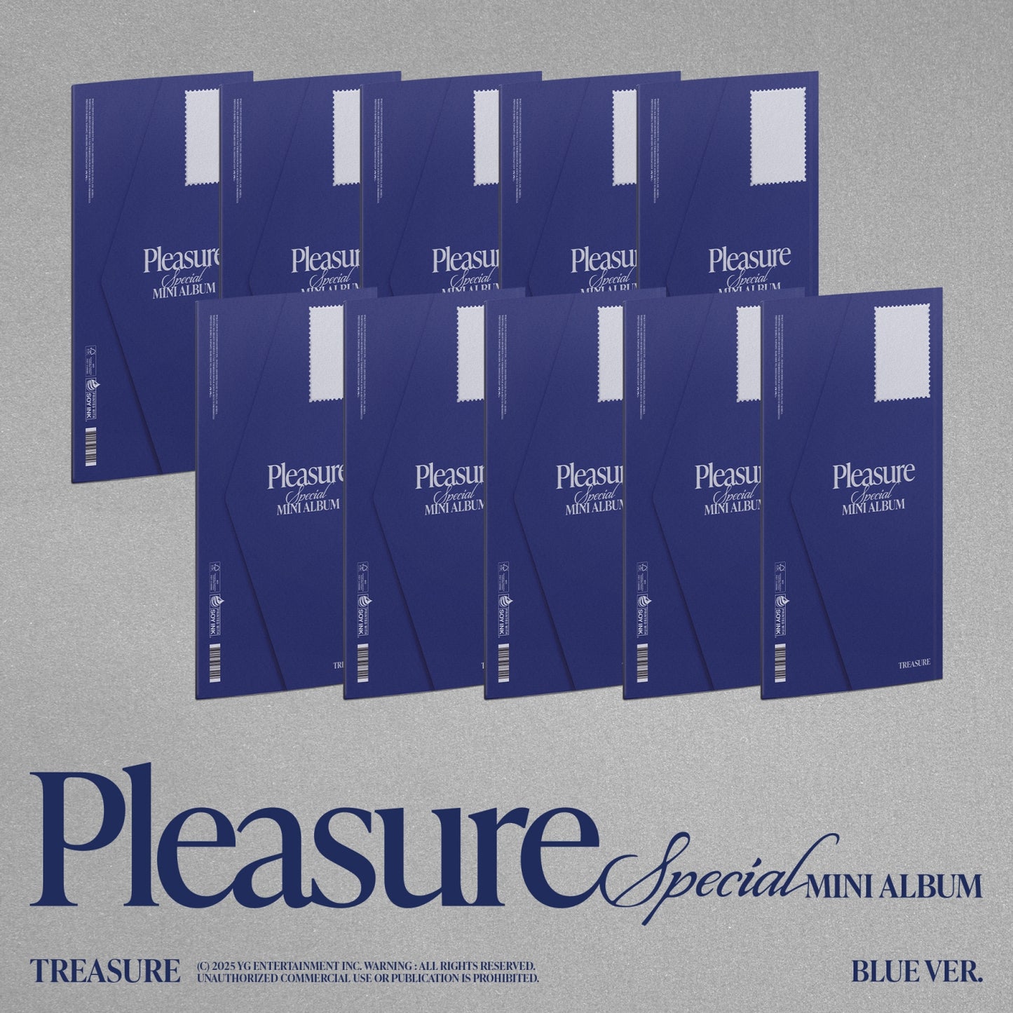 TREASURE Special Mini Album : PLEASURE (BLUE ver)