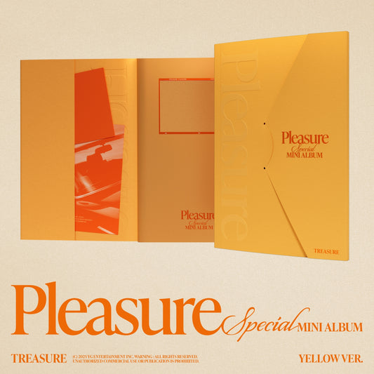 TREASURE Special Mini Album : PLEASURE (YELLOW ver)