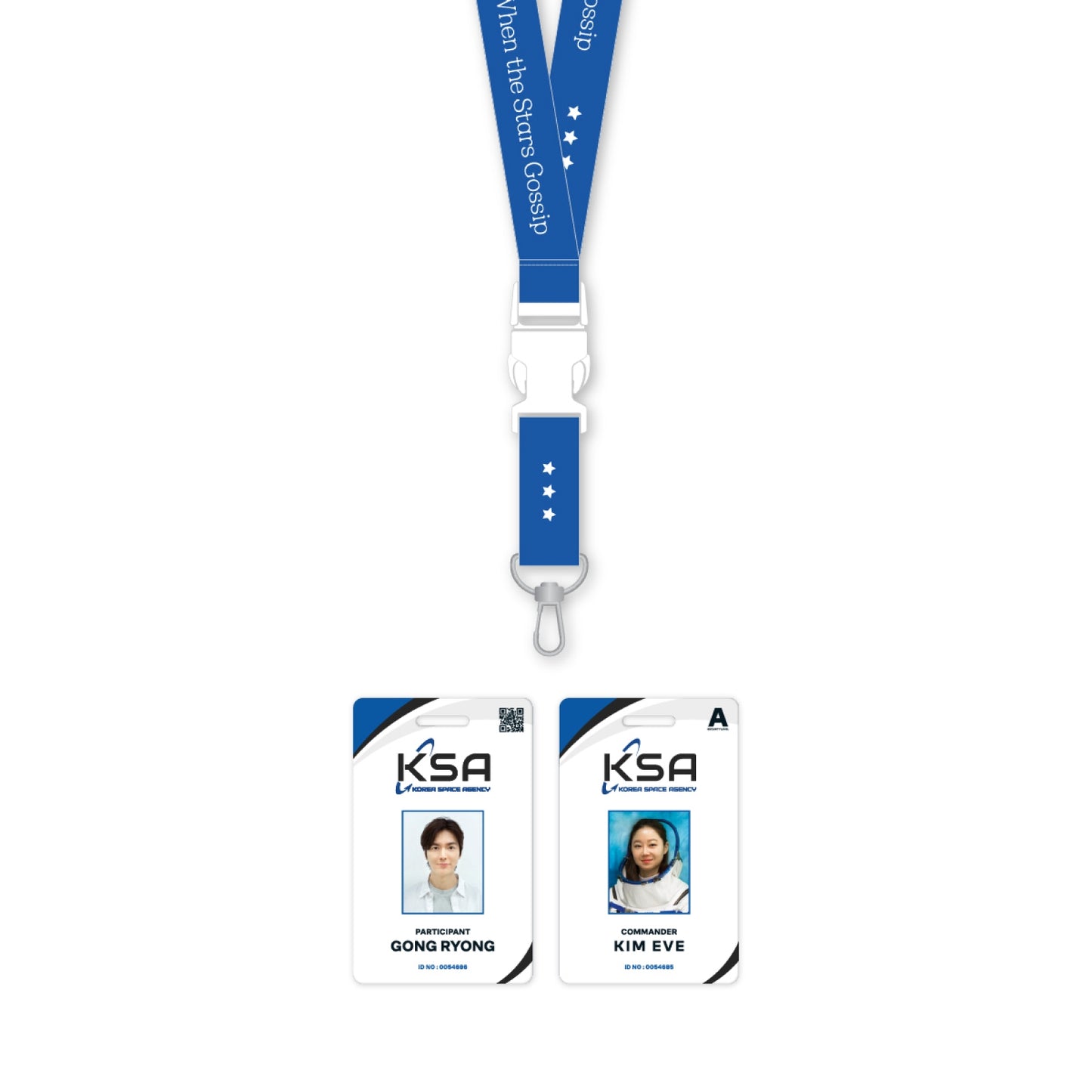 When The Stars Gossip ID Card + Lanyard Set