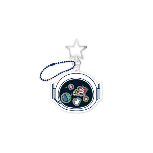 When The Stars Gossip Acrylic Shaker Keyring