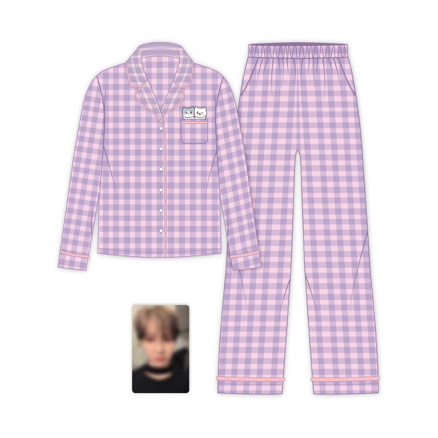 SHINee TAEMIN [Love Blossom with Ggung Daeng Pop Up] Pajamas Set