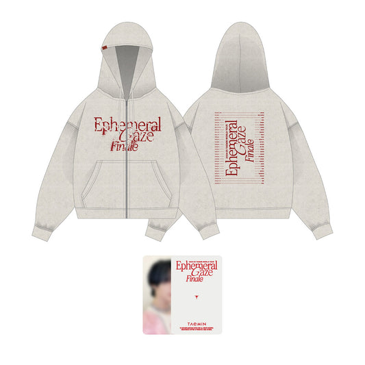 SHINee TAEMIN [World Tour: Ephemeral Gaze Finale] Zip-Up Hoodie (Tour Routing ver)