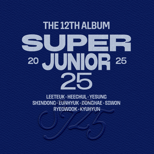 SUPER JUNIOR 12th Full Album : Super Junior25 (25 ver)