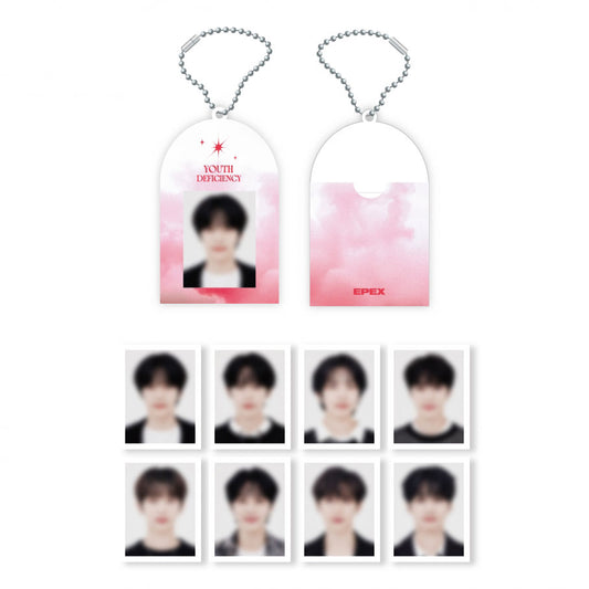 EPEX [3rd Concert: YOUTH DEFICIENCY] ID Photo Set & Acrylic Holder Keyring