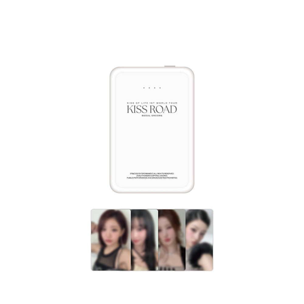 KISS OF LIFE [KISS ROAD Encore] Power Bank