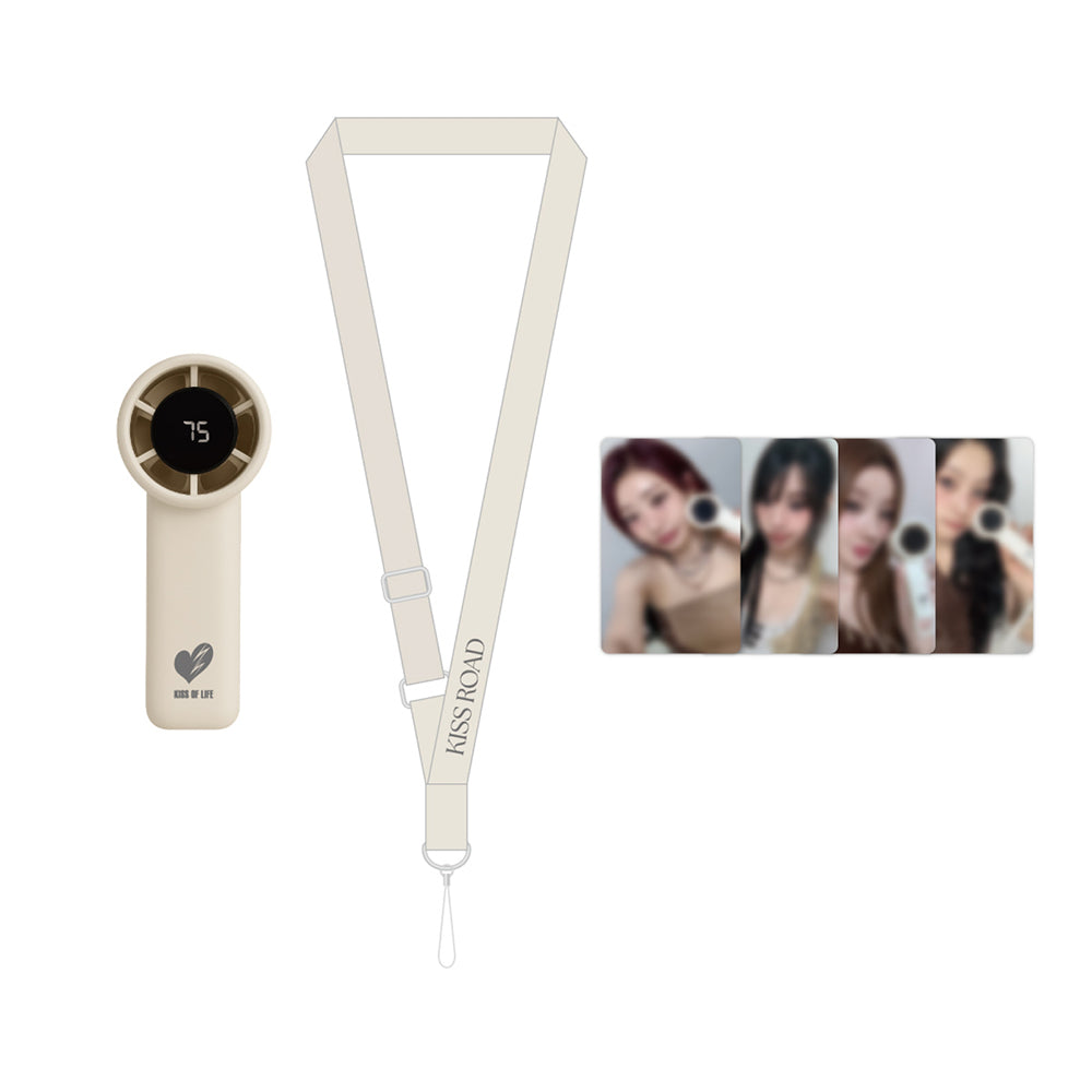 KISS OF LIFE [KISS ROAD Encore] Hand Fan