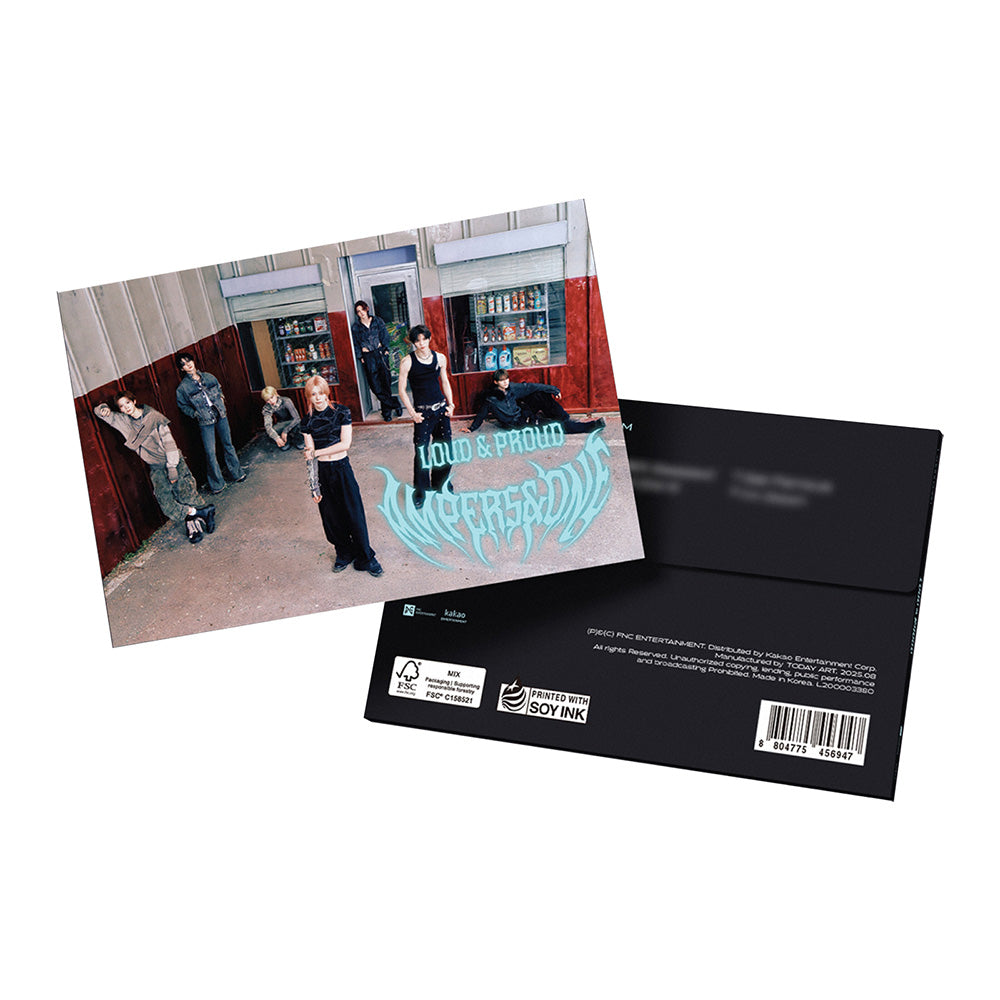 AMPERS&ONE 3rd Mini Album : LOUD & PROUD (Postcard ver)