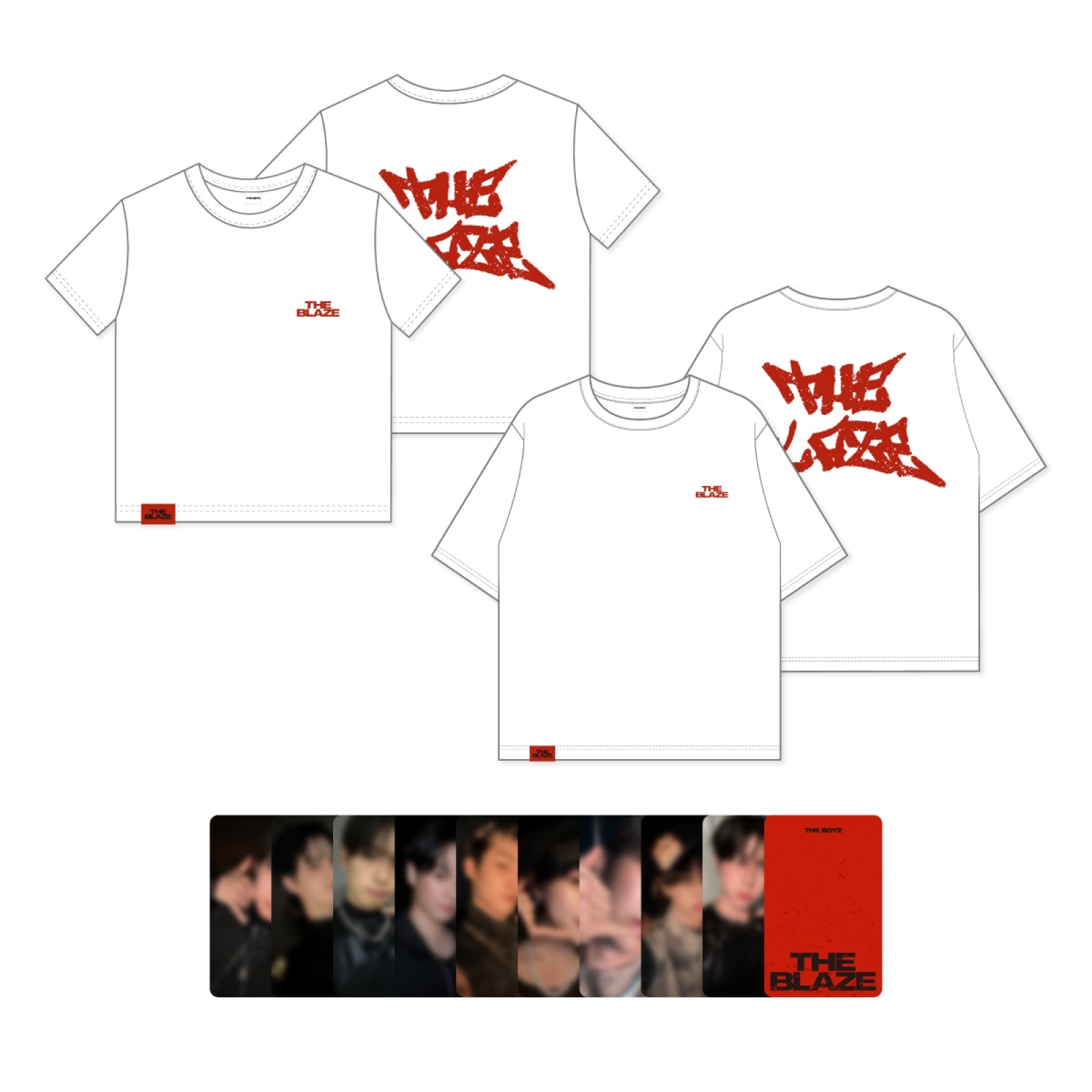 アイドル THE BOYZ ZENERATION T SHIRT THE BOYZ WORLD TOUR : ZENERATION2 OFFICIAL MD - 11. T-SHIRT