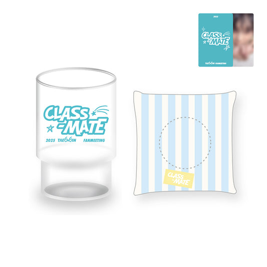 SHINee TAEMIN [CLASS-MATE] Glass Cup + Coaster Set
