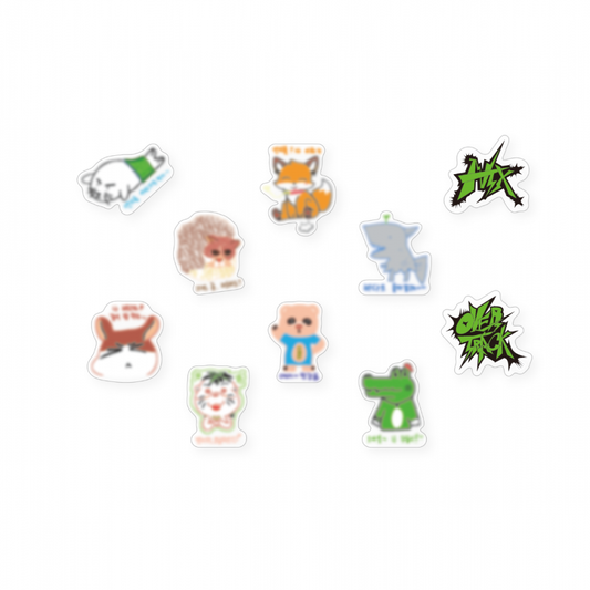 NTX [OVER TRACK] Sticker Pack