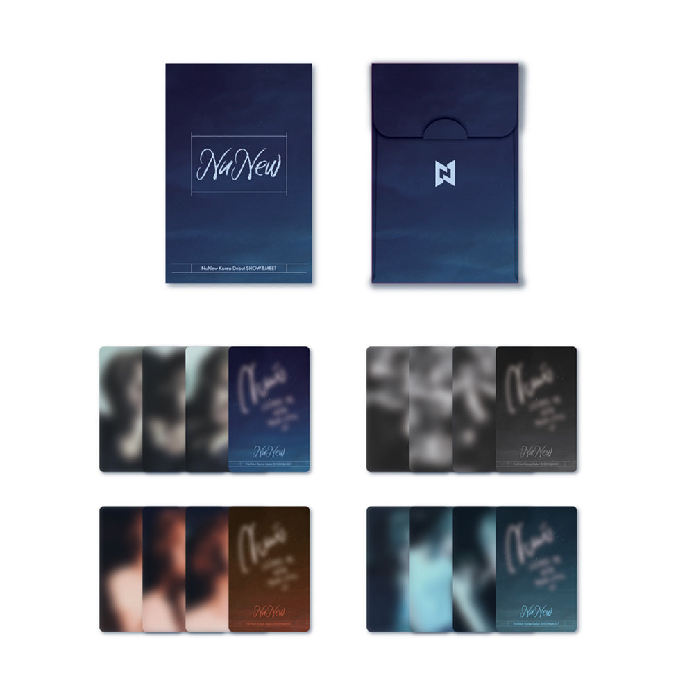 NuNew [Korea Debut SHOW&MEET] Photocard Set