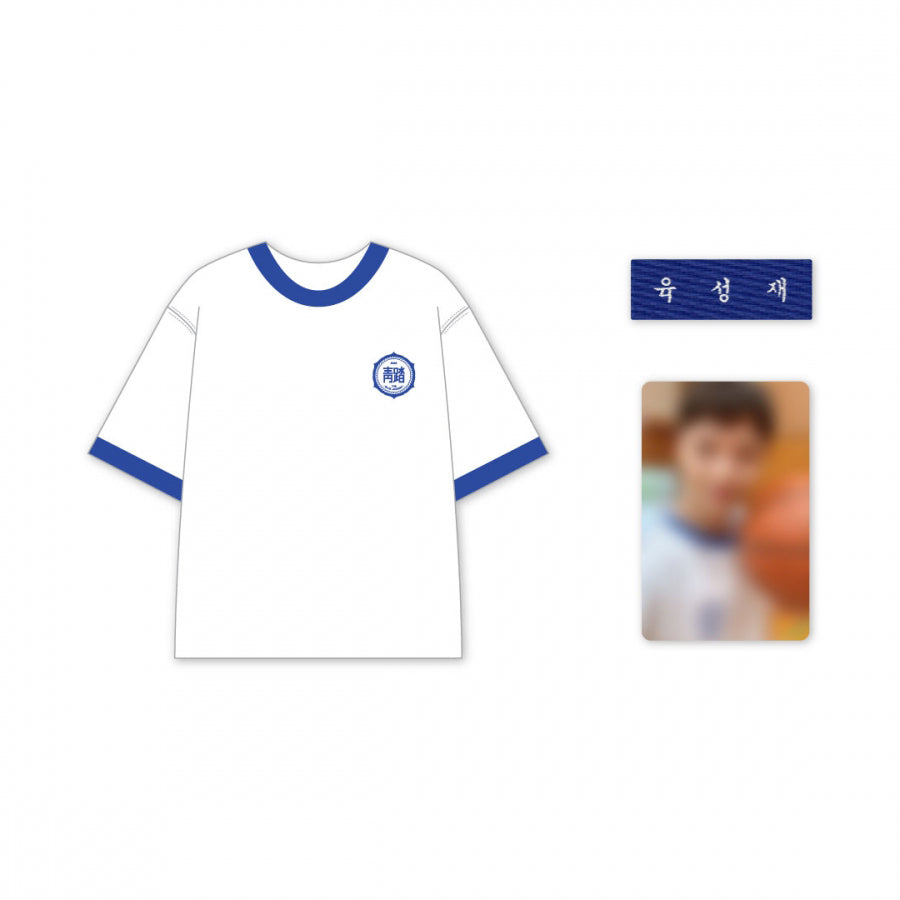 YOOK SUNGJAE [THE BLUE JOURNEY] T-Shirt & Patch Name Tag Set