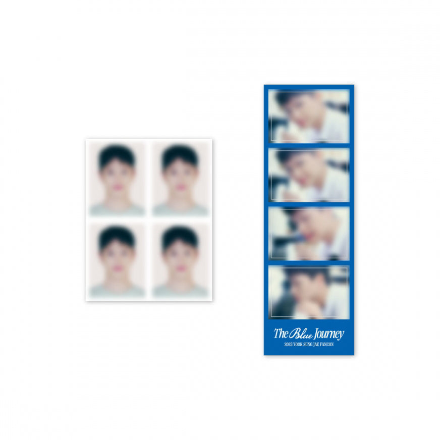 YOOK SUNGJAE [THE BLUE JOURNEY] ID Photo & 4 Cut Photo Sticker Set