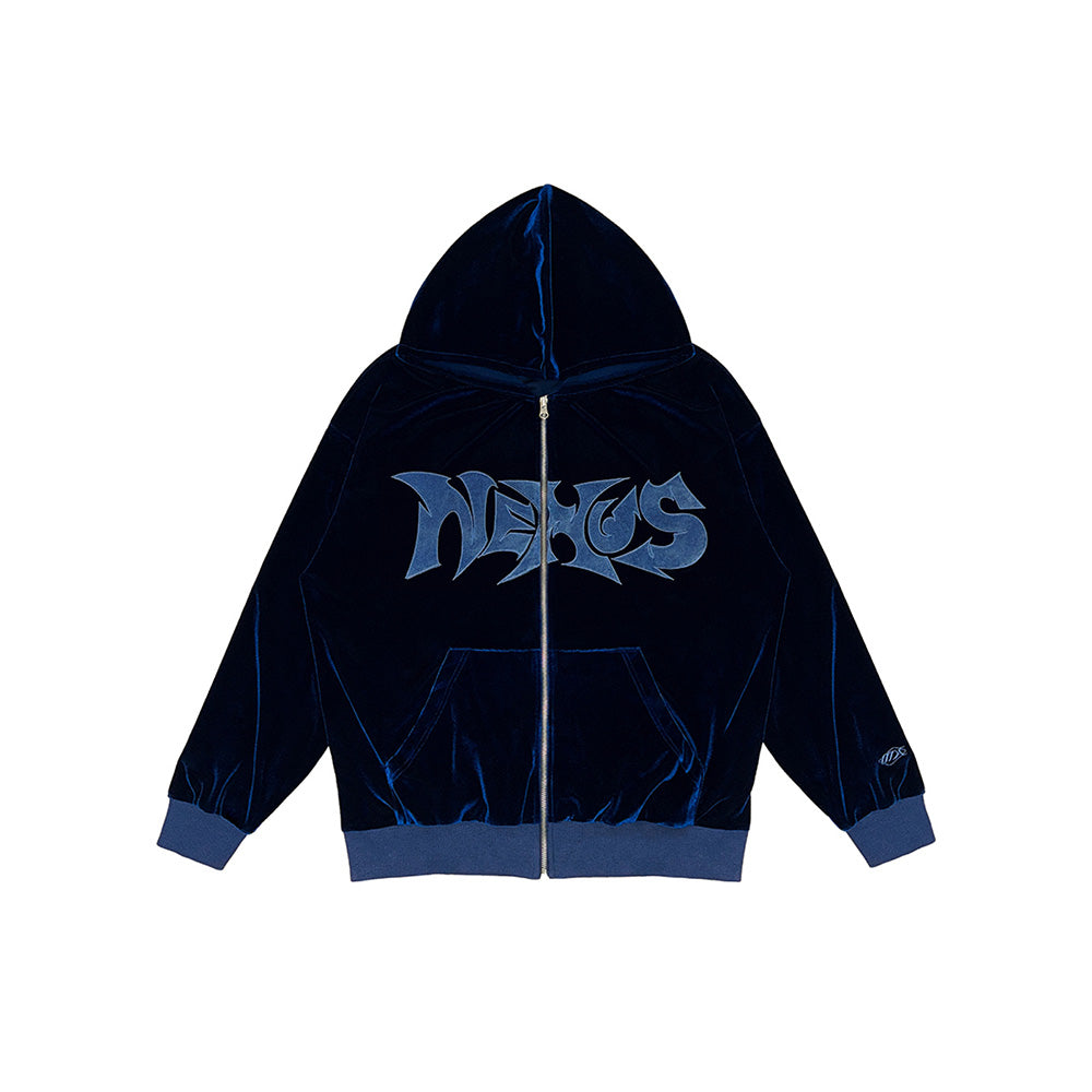 MONSTA X [THE X : NEXUS] Velvet Zip-Up Hoodie