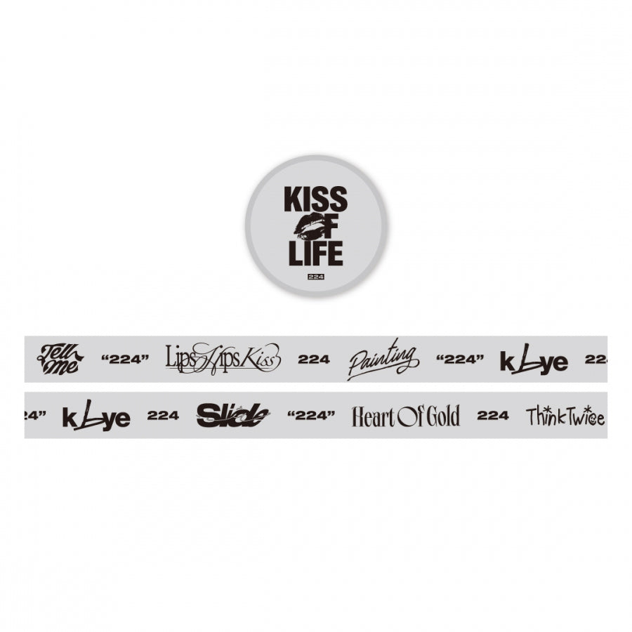 KISS OF LIFE [224 Japan Pop Up] Masking Tape
