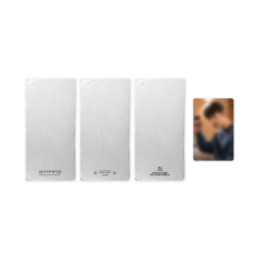 Our Unwritten Seoul [K-Drama Pop Up] Towel & Photocard Set