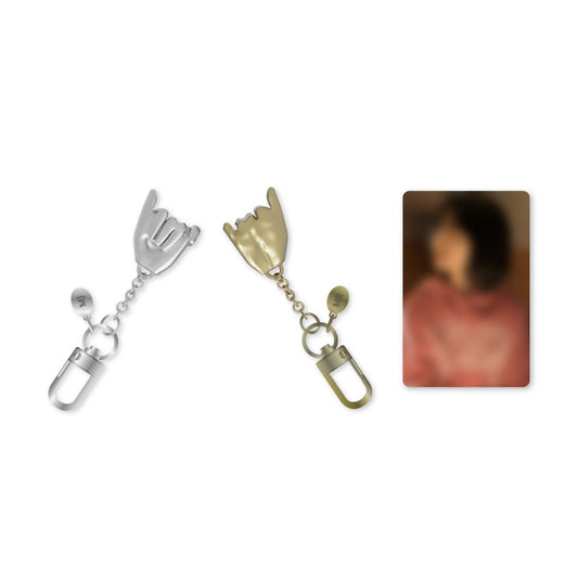 Our Unwritten Seoul [K-Drama Pop Up] Metal Keyring & Photocard Set