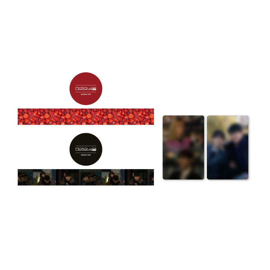 Our Unwritten Seoul [K-Drama Pop Up] Masking Tape & Photocard Set