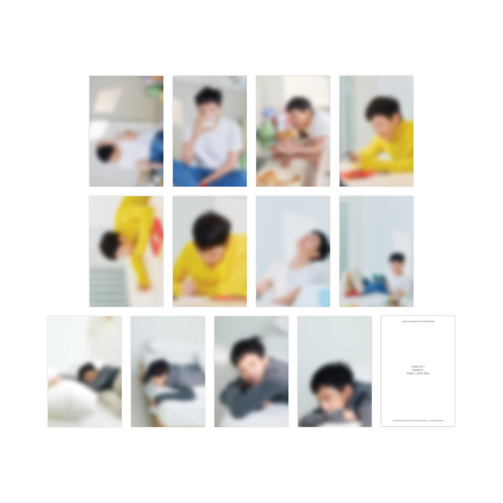 G-DRAGON [FAM+ILY : FAMILY: FAM I LOVE YOU] Postcard Set