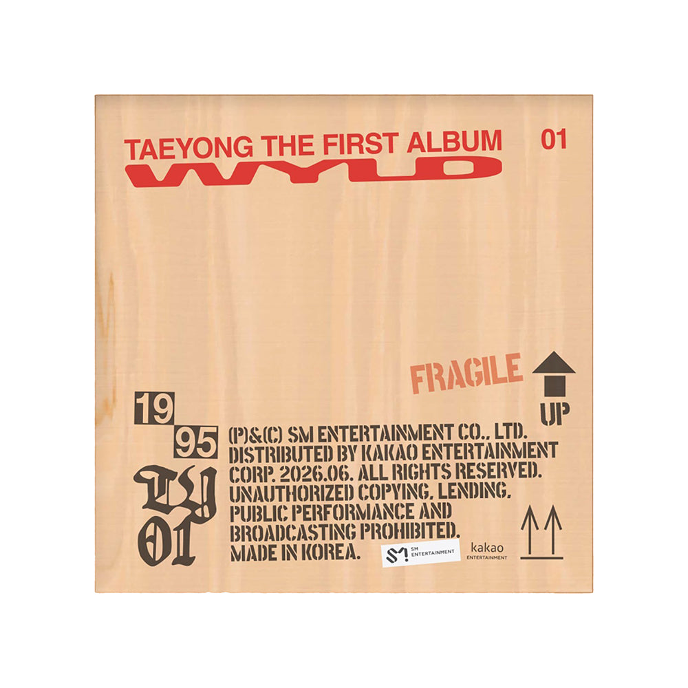 NCT TAEYONG 1st Album : WYLD (Masterpiece ver)