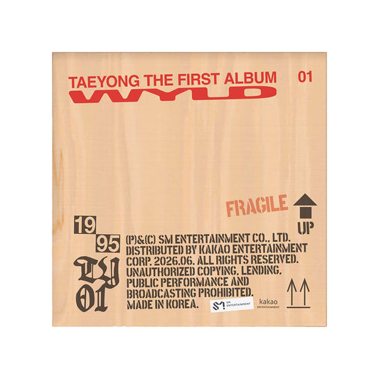NCT TAEYONG 1st Album : WYLD (Masterpiece ver)