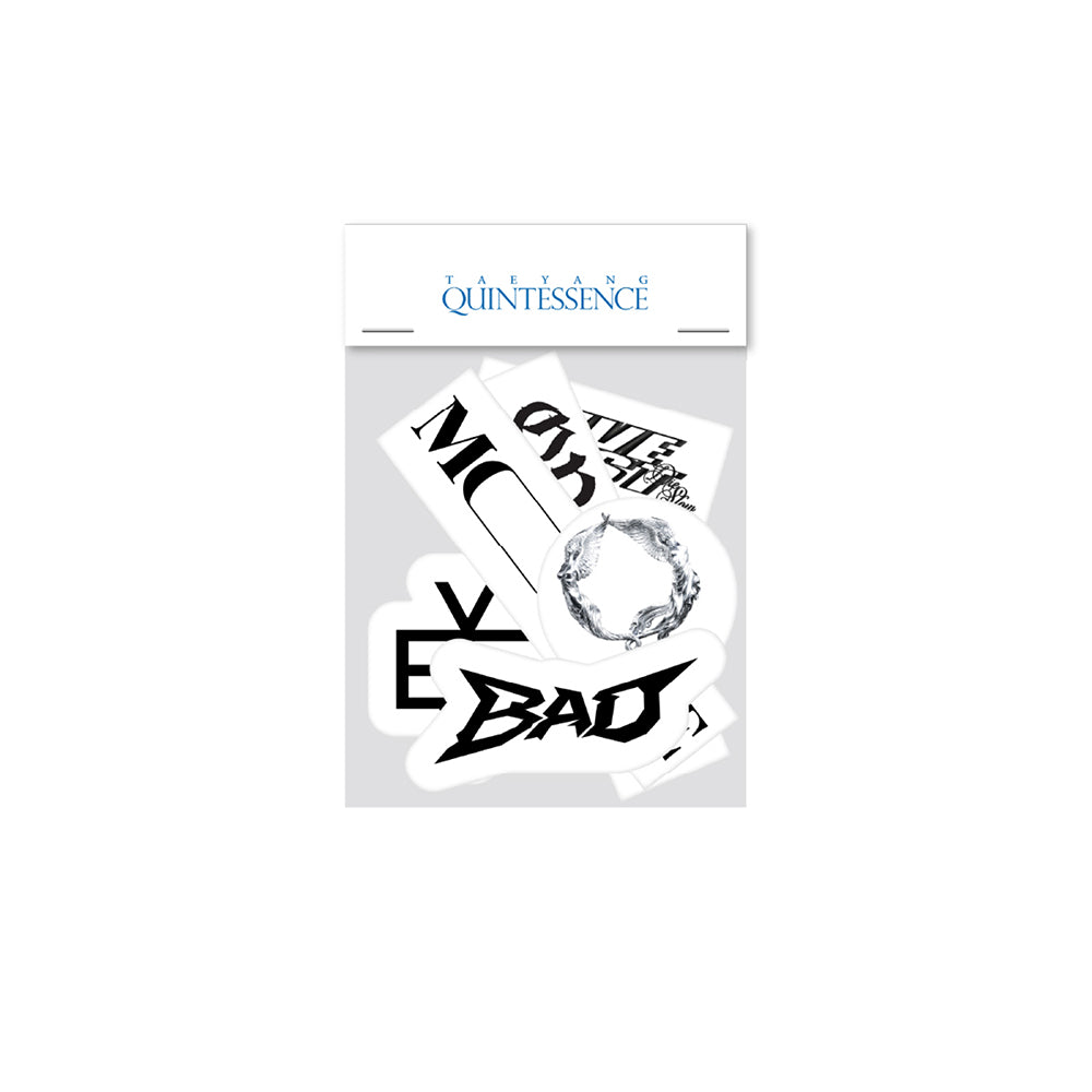 TAEYANG [QUINTESSENCE] Sticker Pack