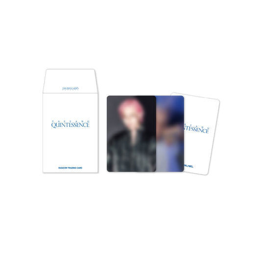 TAEYANG [QUINTESSENCE] Random Trading Card