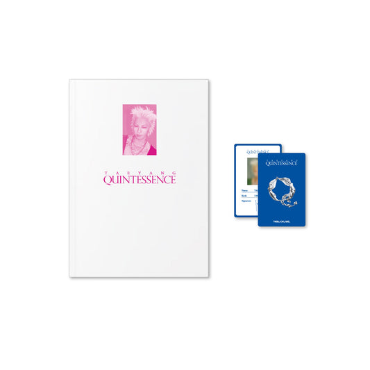 TAEYANG [QUINTESSENCE] Photobook Set