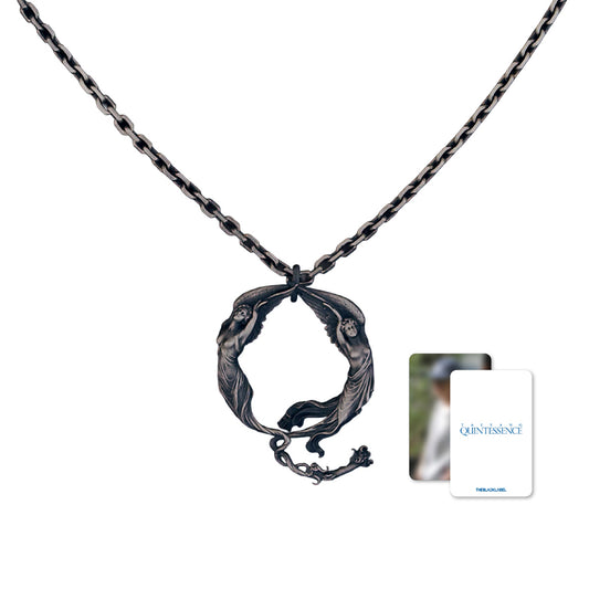 TAEYANG [QUINTESSENCE] Silver Necklace Set