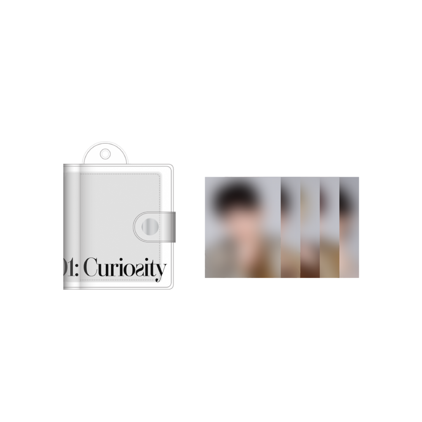 AND2BLE [Sequence 01: Curiosity] Mini Book Keyring