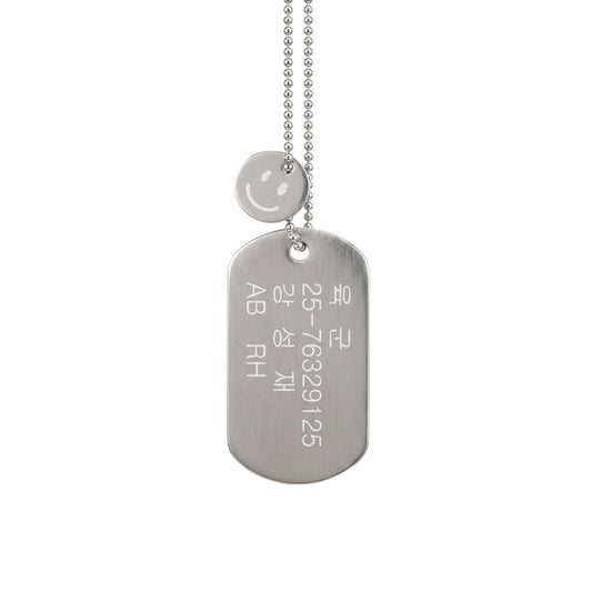 The Legend of Kitchen Soldier [K-Drama Pop Up] Kang Sungjae Military Tag Necklace