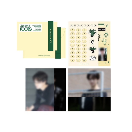 JAY B [2026 JAY B tape: roots seoul] Postcard & Sticker Set