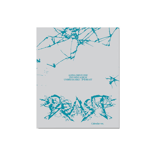 ALPHA DRIVE ONE 2nd Mini Album : UNBREAKABLE : 少年BEAST (Calendar ver)