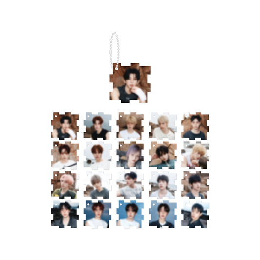 idntt [Fan-con Tour : 20] Random Acrylic Puzzle Keyring