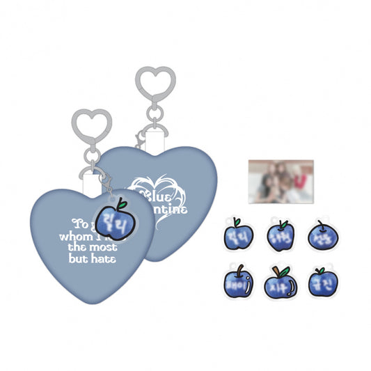 NMIXX [Blue Valentine] Heart Cushion Charm