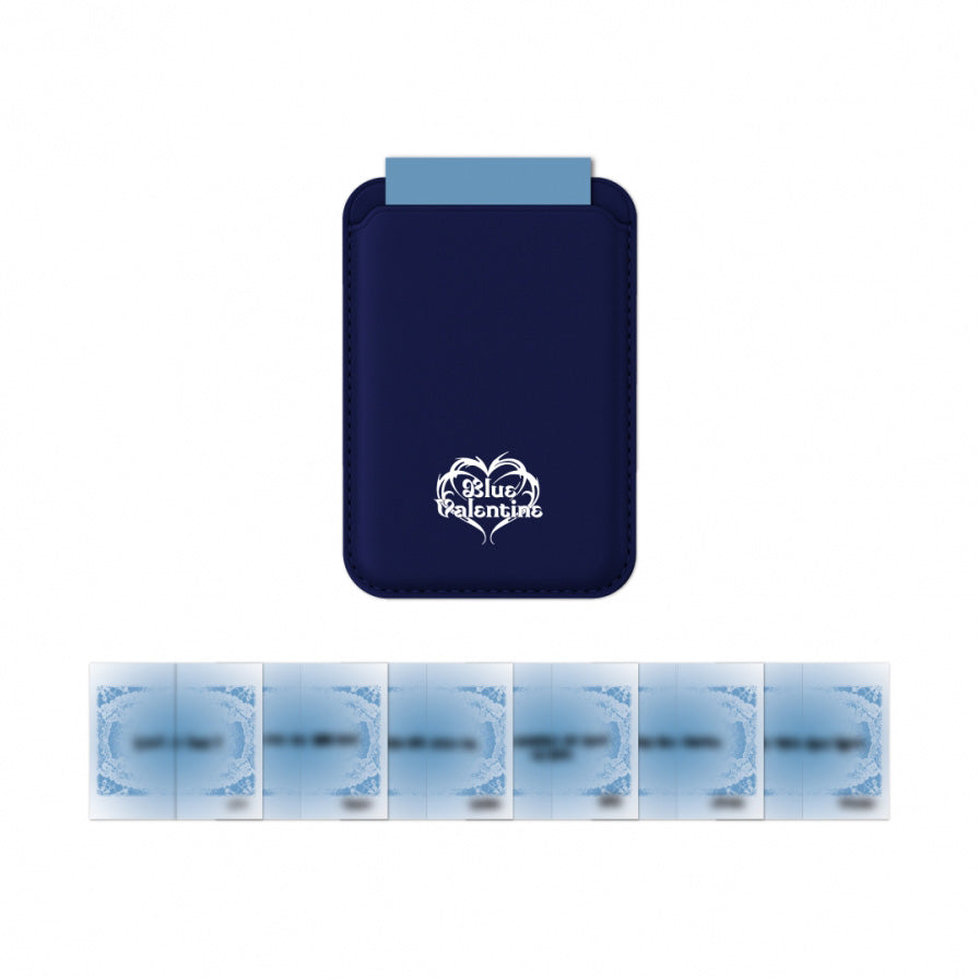 NMIXX [Blue Valentine] MagSafe Card Wallet