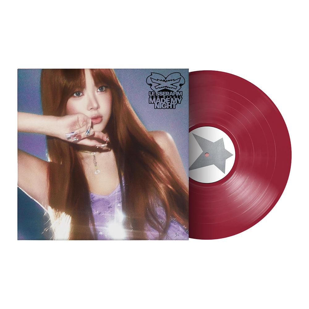 LE SSERAFIM 2nd Single Album : Made My Night (Vinyl ver)