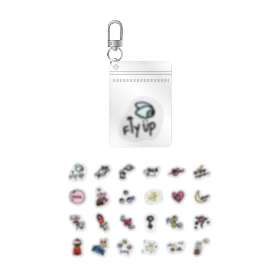 tripleS [Beyond Beauty] Zipper Pouch Keyring (Random Charm)