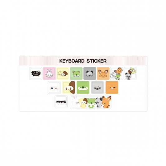 NOWZ [ZZiGmini Pop-Up] Keyboard Sticker