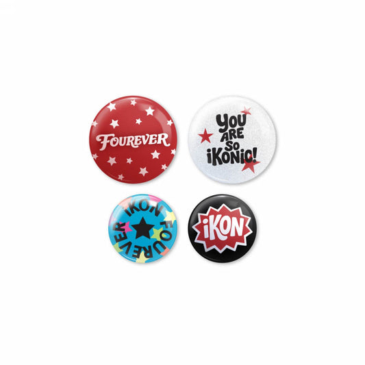 iKON [FOUREVER] Pin Button Set