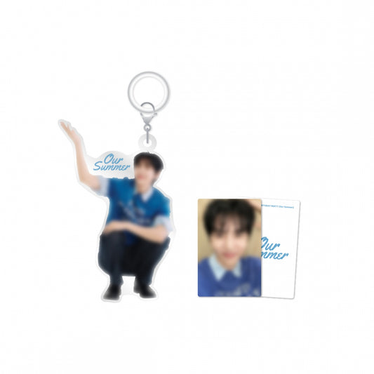 SF9 JAE YOON [Our Summer] Acrylic Marker Keyring